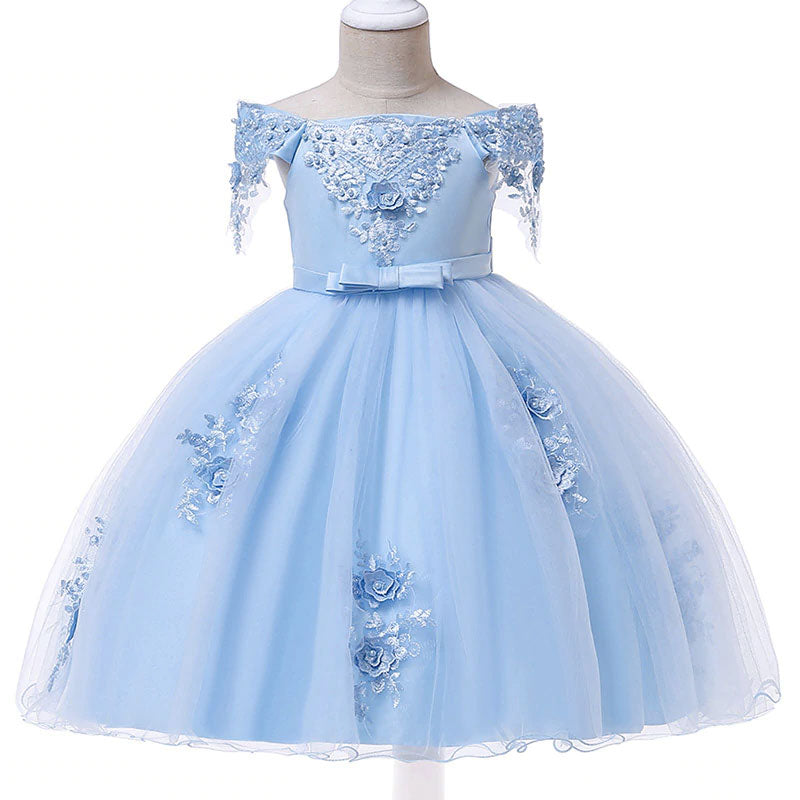 Vestido de princesa para niña